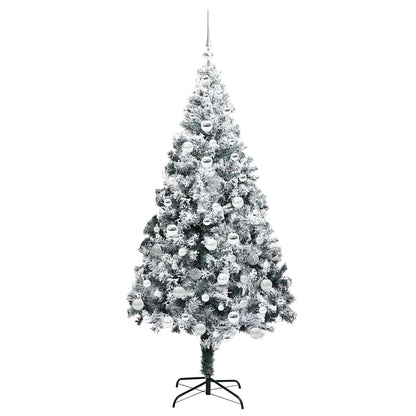 Künstlicher Weihnachtsbaum mit 300 LEDs mit Ständer Grün 180 cm