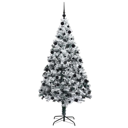 Künstlicher Weihnachtsbaum mit 300 LEDs mit Ständer Grün 210 cm