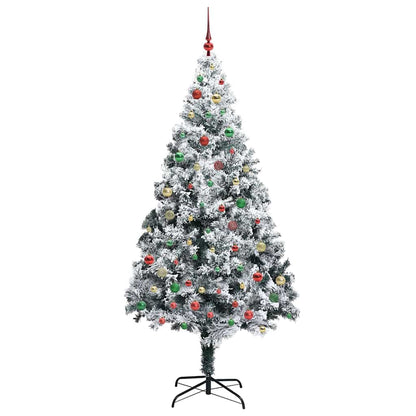 Künstlicher Weihnachtsbaum mit 300 LEDs mit Ständer Grün 210 cm