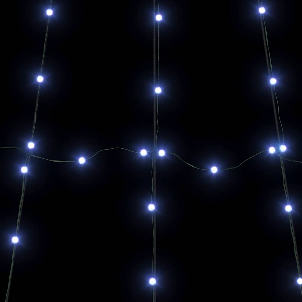 LED Weihnachtsbaum mit 276 LEDs Blau 511 cm Metall