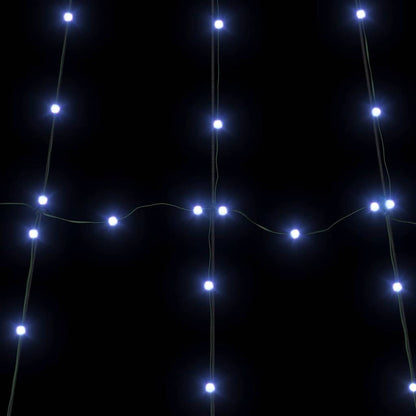LED Weihnachtsbaum mit 276 LEDs Blau 511 cm Metall