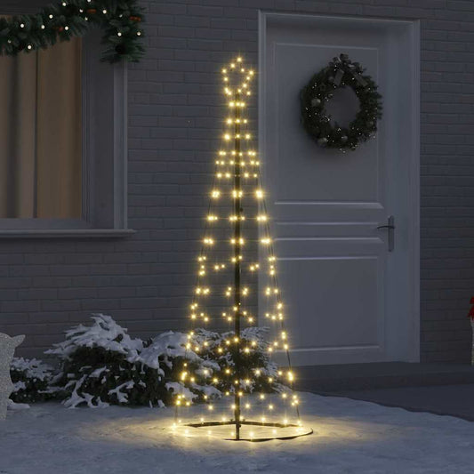 LED Weihnachtsbaum mit 390 LEDs Warmes Weiß 250 cm Eisen