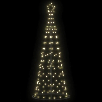 LED Weihnachtsbaum mit 390 LEDs Warmes Weiß 250 cm Eisen