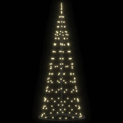 LED Weihnachtsbaum mit 390 LEDs Warmes Weiß 250 cm Eisen