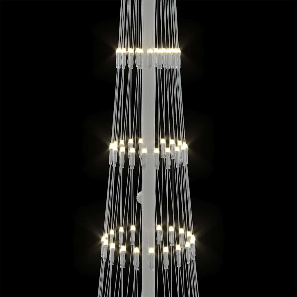 LED Weihnachtsbaum Warmes Weiß 51 x 51 x 190 cm Metall