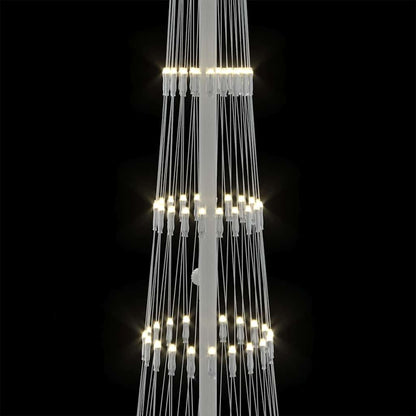 LED Weihnachtsbaum Warmes Weiß 51 x 51 x 190 cm Metall