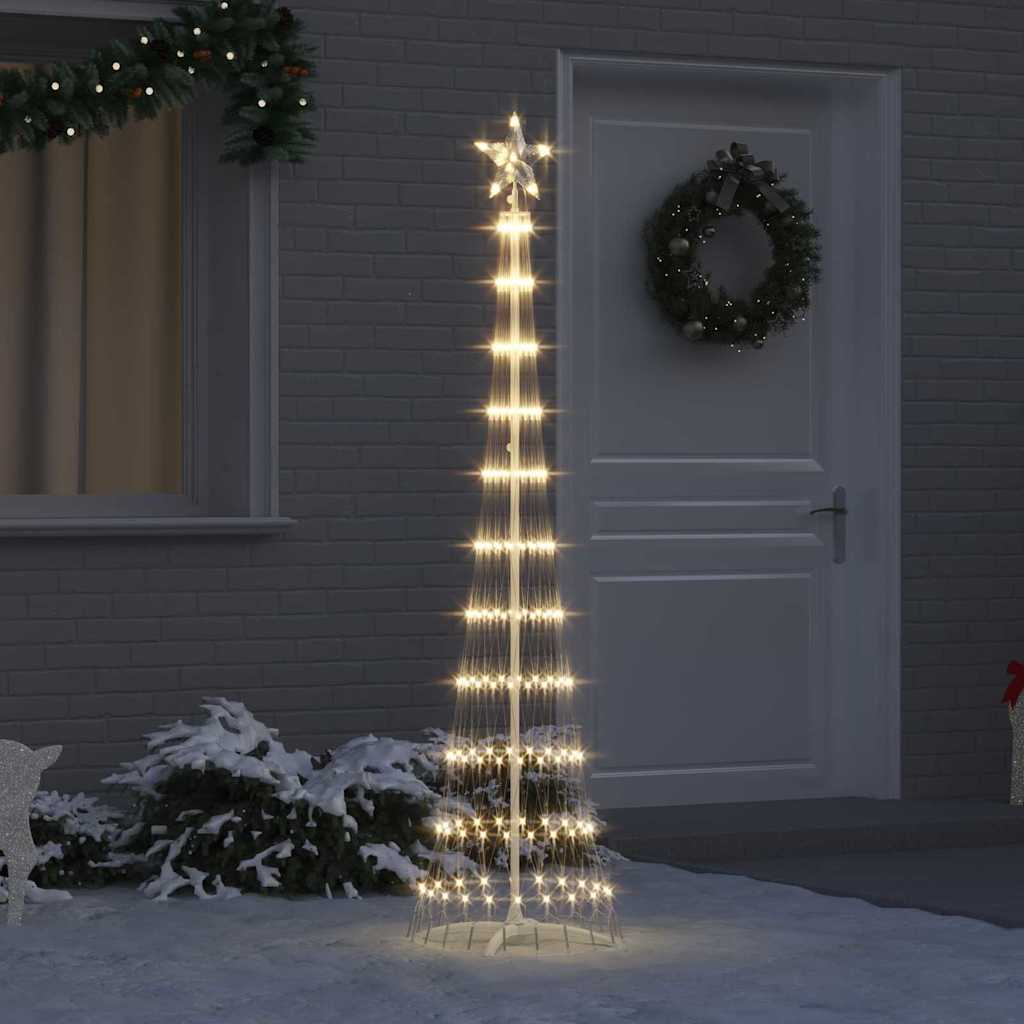 LED Weihnachtsbaum Warmes Weiß 51 x 51 x 190 cm Metall