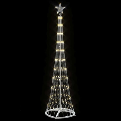 LED Weihnachtsbaum Warmes Weiß 51 x 51 x 190 cm Metall