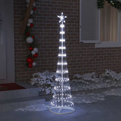 LED Weihnachtsbaum Kaltes Weiß 51 x 51 x 190 cm Metall
