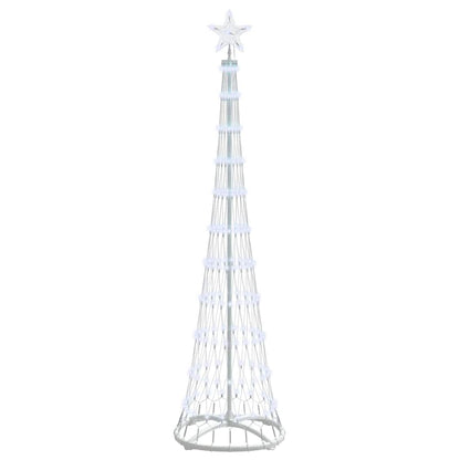 LED Weihnachtsbaum Kaltes Weiß 51 x 51 x 190 cm Metall