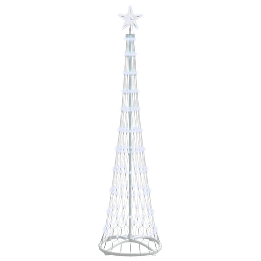 LED Weihnachtsbaum Kaltes Weiß 51 x 51 x 190 cm Metall