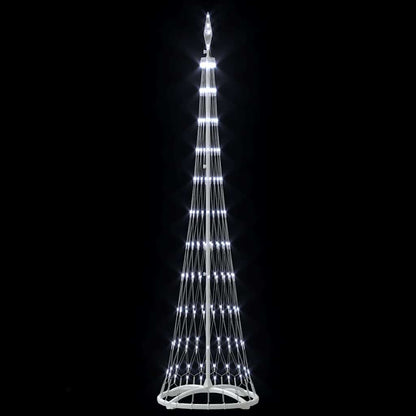 LED Weihnachtsbaum Kaltes Weiß 51 x 51 x 190 cm Metall
