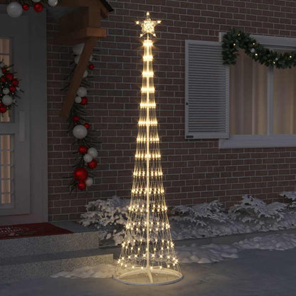 LED Weihnachtsbaum Warmes Weiß 70 x 70 x 250 cm Metall
