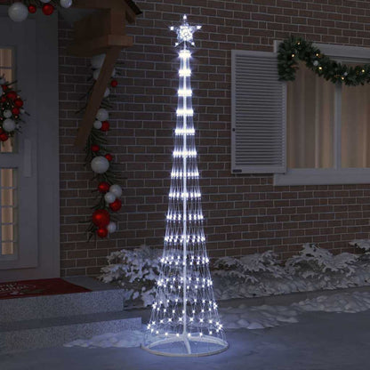 LED Weihnachtsbaum Kaltes Weiß 70 x 70 x 250 cm Metall