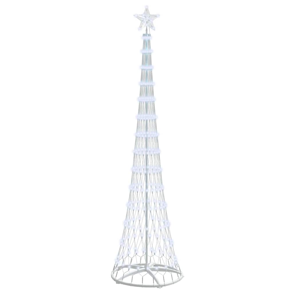LED Weihnachtsbaum Kaltes Weiß 70 x 70 x 250 cm Metall