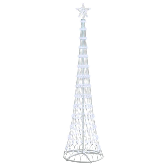 LED Weihnachtsbaum Kaltes Weiß 70 x 70 x 250 cm Metall