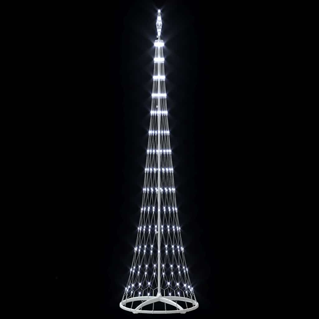 LED Weihnachtsbaum Kaltes Weiß 70 x 70 x 250 cm Metall