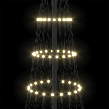 LED Weihnachtsbaum Warmes Weiß 71 x 71 x 184,5 cm Metall