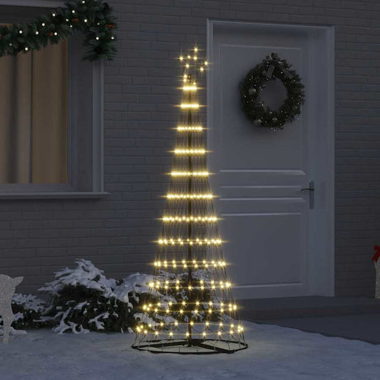 LED Weihnachtsbaum Warmes Weiß 71 x 71 x 184,5 cm Metall