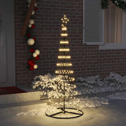 LED Weihnachtsbaum Warmes Weiß 71 x 71 x 184,5 cm Metall