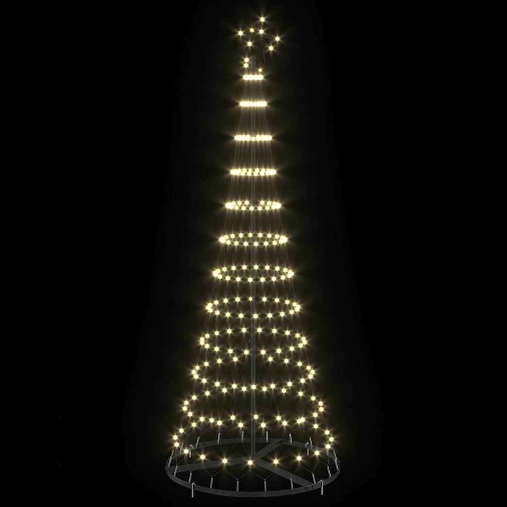 LED Weihnachtsbaum Warmes Weiß 71 x 71 x 184,5 cm Metall