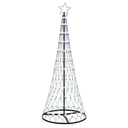 LED Weihnachtsbaum Kaltes Weiß 71 x 71 x 184,5 cm Metall