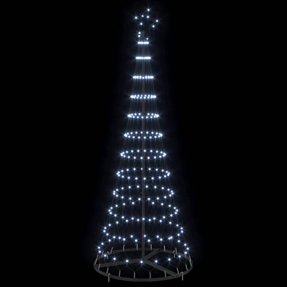 LED Weihnachtsbaum Kaltes Weiß 71 x 71 x 184,5 cm Metall