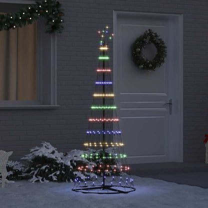 LED Weihnachtsbaum Mehrfarbig 71 x 71 x 184,5 cm Metall
