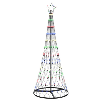 LED Weihnachtsbaum Mehrfarbig 71 x 71 x 184,5 cm Metall