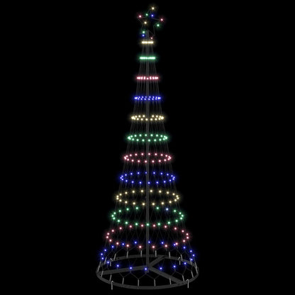 LED Weihnachtsbaum Mehrfarbig 71 x 71 x 184,5 cm Metall