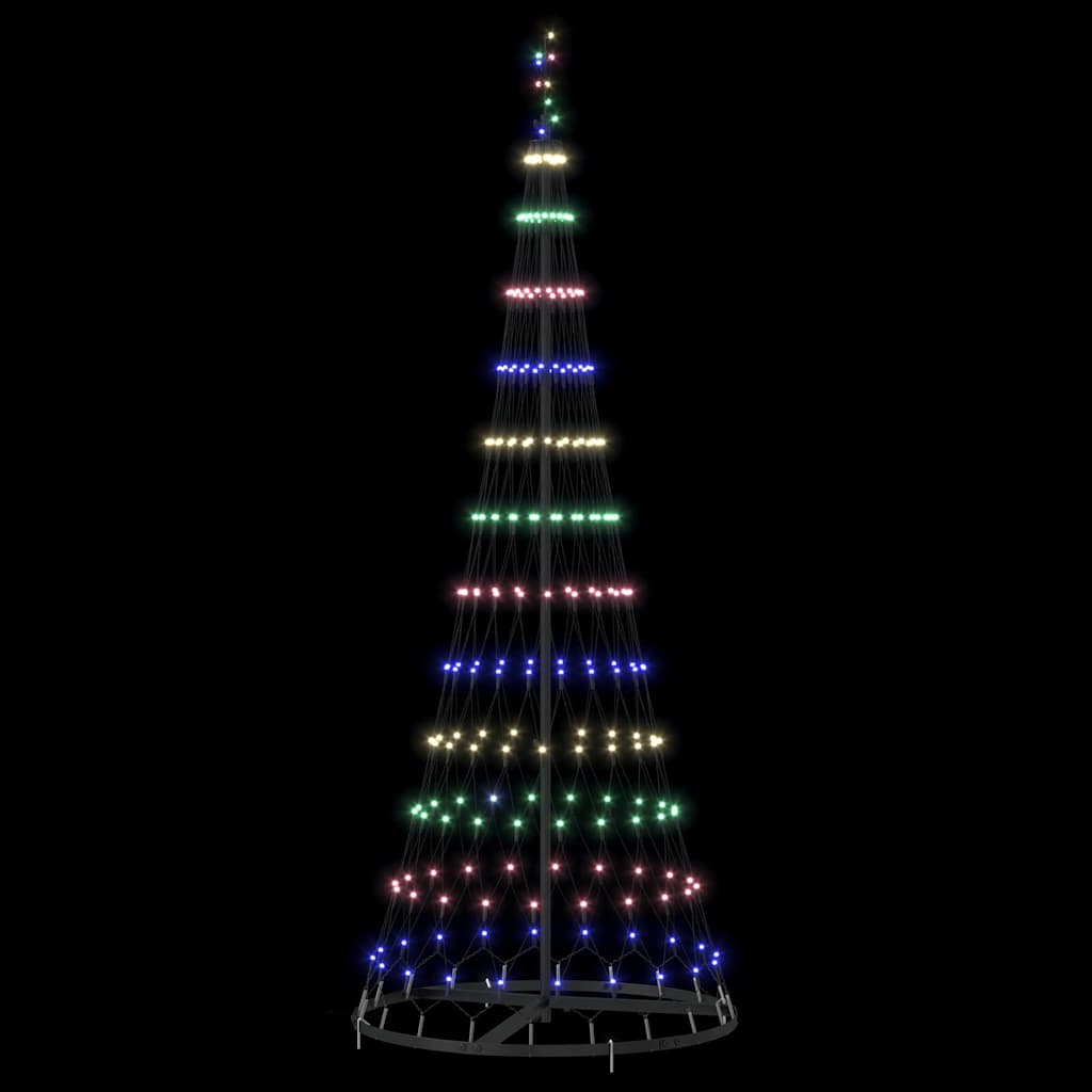LED Weihnachtsbaum Mehrfarbig 71 x 71 x 184,5 cm Metall