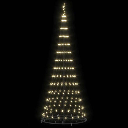 LED Weihnachtsbaum Warmes Weiß 100 x 100 x 250 cm Metall