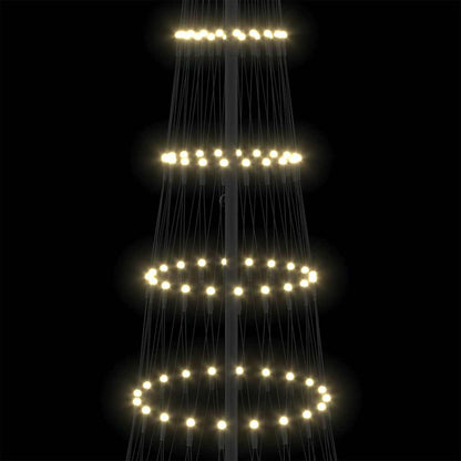 LED Weihnachtsbaum Warmes Weiß 100,5 x 100,5 x 302,5 cm Metall