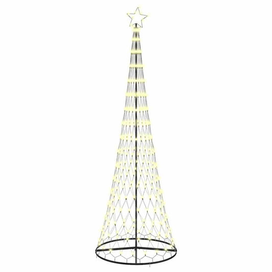 LED Weihnachtsbaum Warmes Weiß 100,5 x 100,5 x 302,5 cm Metall