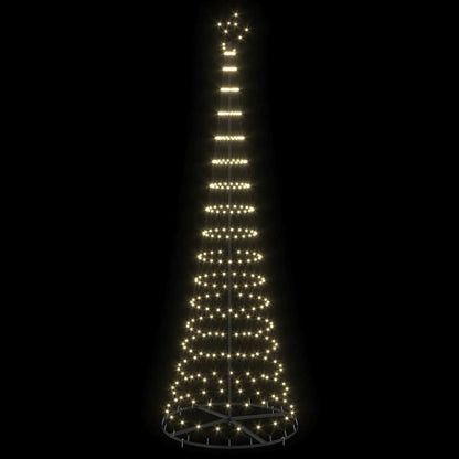 LED Weihnachtsbaum Warmes Weiß 100,5 x 100,5 x 302,5 cm Metall