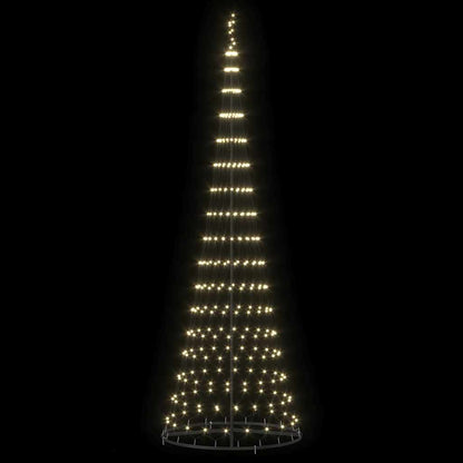 LED Weihnachtsbaum Warmes Weiß 100,5 x 100,5 x 302,5 cm Metall