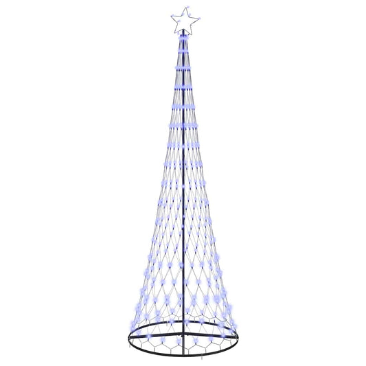 LED Weihnachtsbaum Blau 100,5 x 100,5 x 302,5 cm Metall