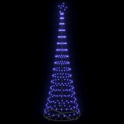 LED Weihnachtsbaum Blau 100,5 x 100,5 x 302,5 cm Metall