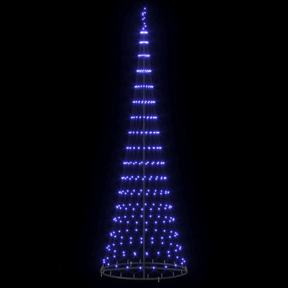 LED Weihnachtsbaum Blau 100,5 x 100,5 x 302,5 cm Metall