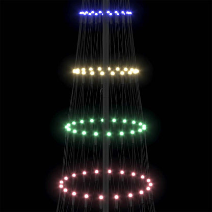 LED Weihnachtsbaum Mehrfarbig 100,5 x 100,5 x 302,5 cm Metall