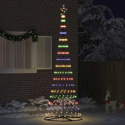 LED Weihnachtsbaum Mehrfarbig 100,5 x 100,5 x 302,5 cm Metall