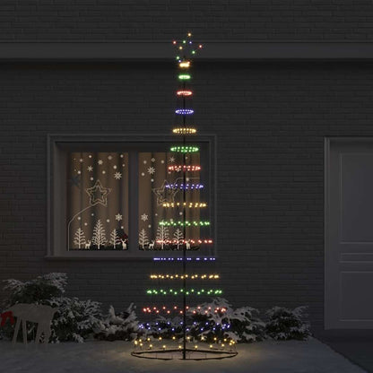 LED Weihnachtsbaum Mehrfarbig 100,5 x 100,5 x 302,5 cm Metall