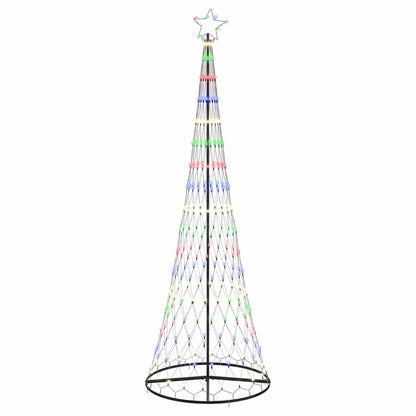 LED Weihnachtsbaum Mehrfarbig 100,5 x 100,5 x 302,5 cm Metall