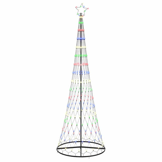 LED Weihnachtsbaum Mehrfarbig 100,5 x 100,5 x 302,5 cm Metall
