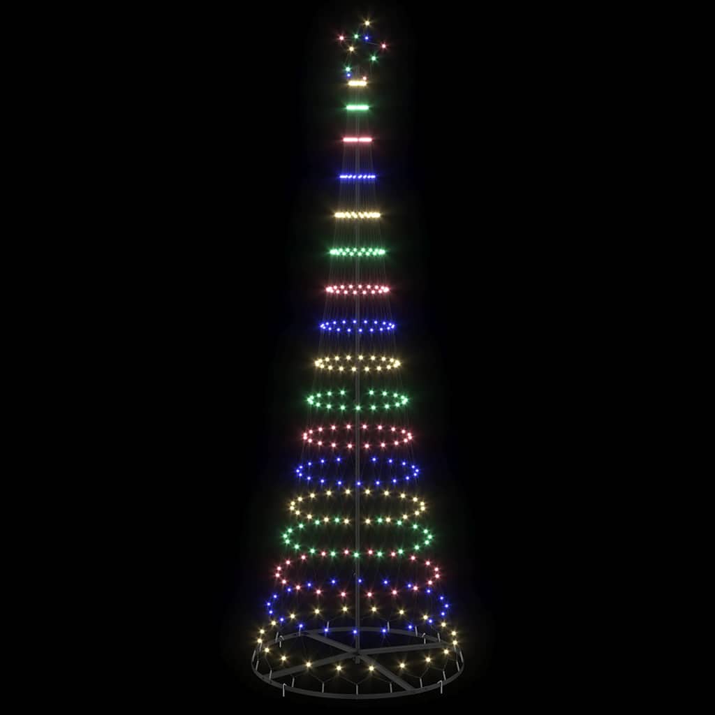 LED Weihnachtsbaum Mehrfarbig 100,5 x 100,5 x 302,5 cm Metall