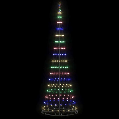 LED Weihnachtsbaum Mehrfarbig 100,5 x 100,5 x 302,5 cm Metall