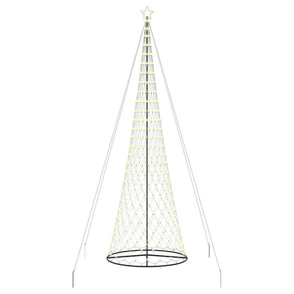 LED Weihnachtsbaum Warmes Weiß 160 x 160 x 500 cm Metall