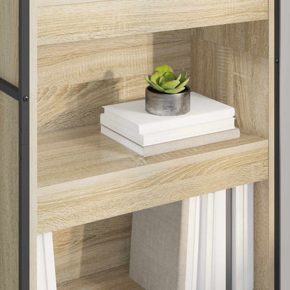 Bücherregal 2 pcs Sonoma 80 x 30 x 155 cm Holzwerkstoff