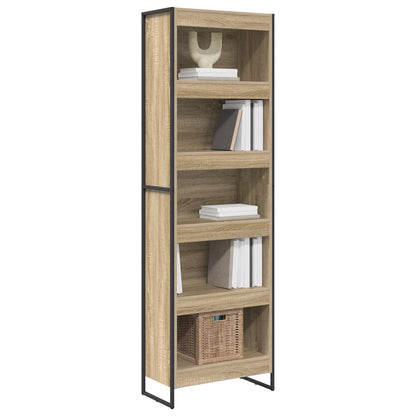 Bücherregal 2 pcs Sonoma 80 x 30 x 155 cm Holzwerkstoff