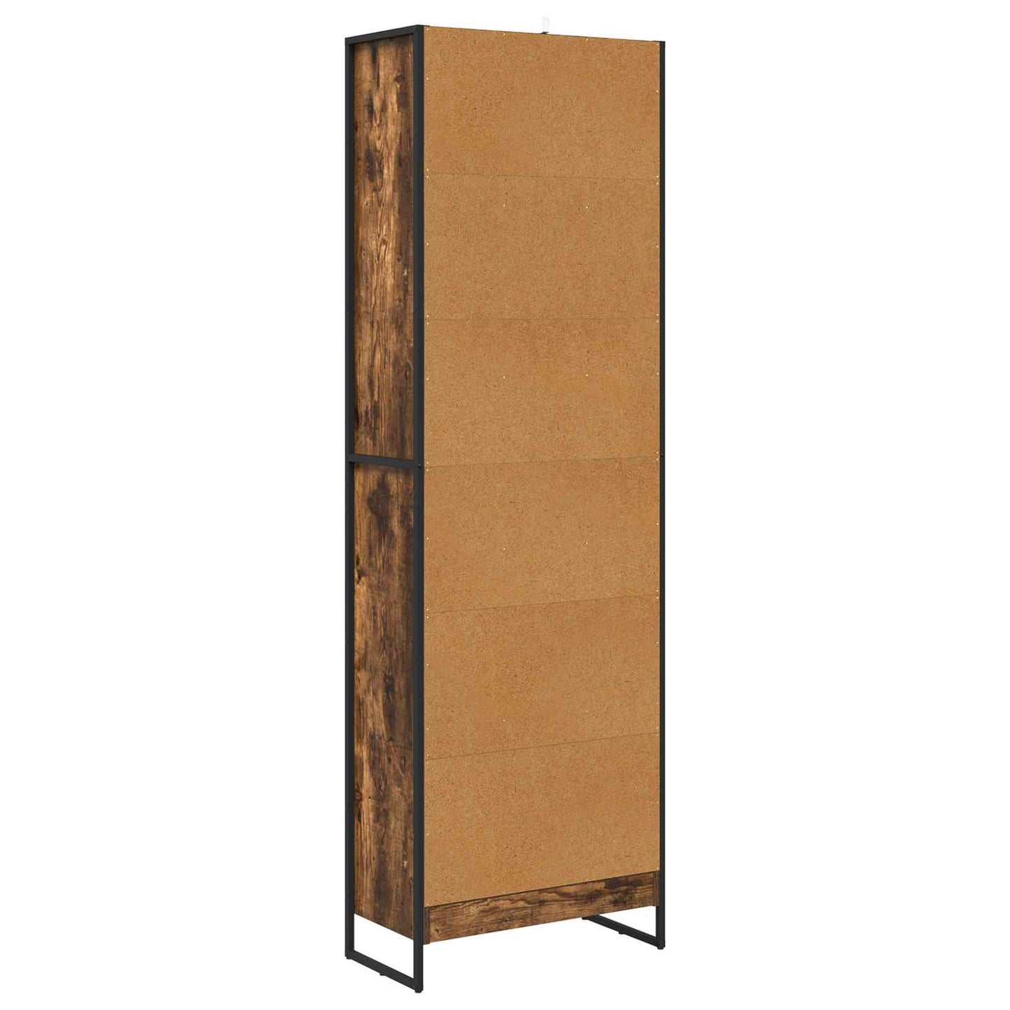Bücherregal 2 pcs Raucharbe 80 x 30 x 155 cm Holzwerkstoff